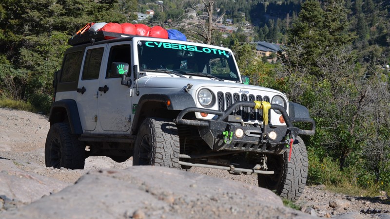 Colorado: Portland Trail Road Hero Photo