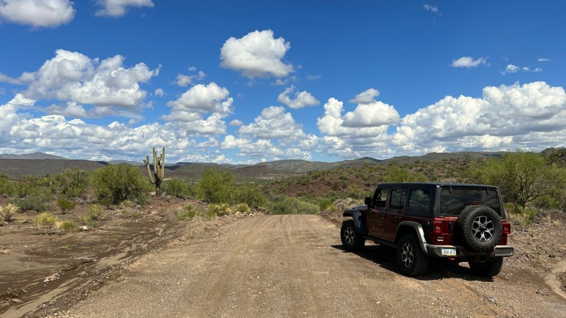Arizona: Santa Maria River Road Hero Photo