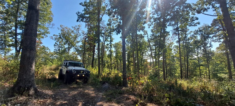 West Caney Road Trail Review Photo
