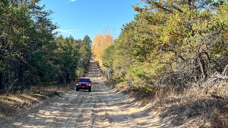 Michigan: St Helen Route North (Center) Hero Photo