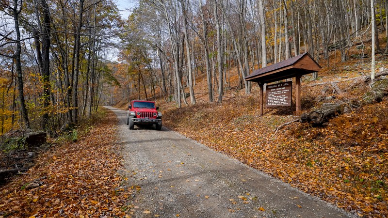 Pennsylvania: Lost Run Road Hero Photo