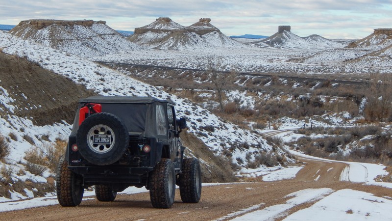 Utah: East Mounds Road Hero Photo