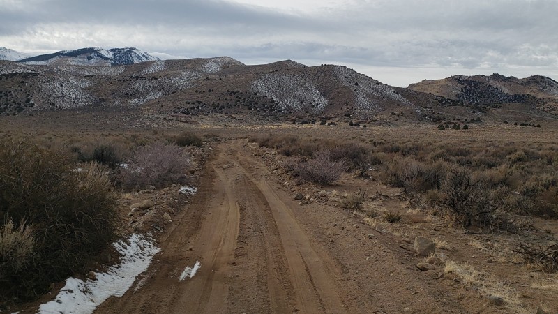 Nevada: Old Como Road Hero Photo