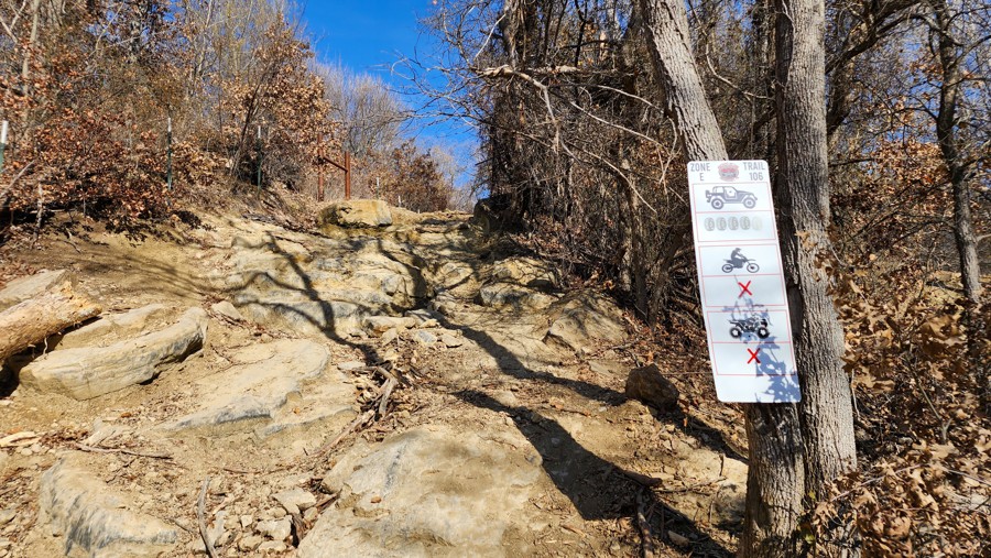 Northwest OHV Park E-106 Trail Review Photo