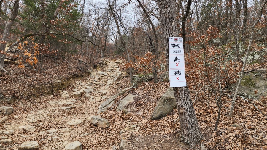 Northwest OHV Park E-105 Trail Review Photo