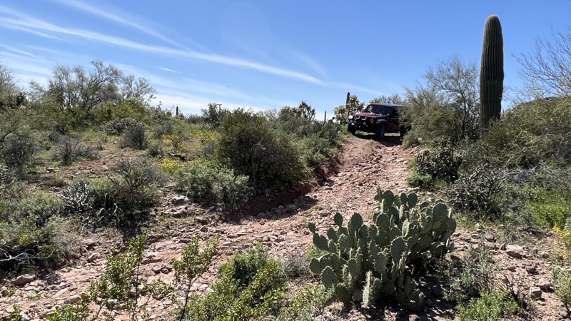 Arizona: Superstition Wash Drop Hero Photo
