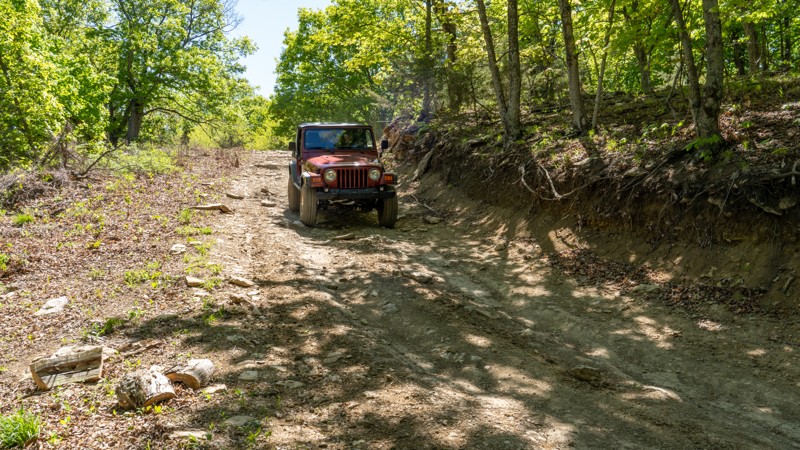 Main Loop - Kansas Rocks Recreation Park Trail Review Photo