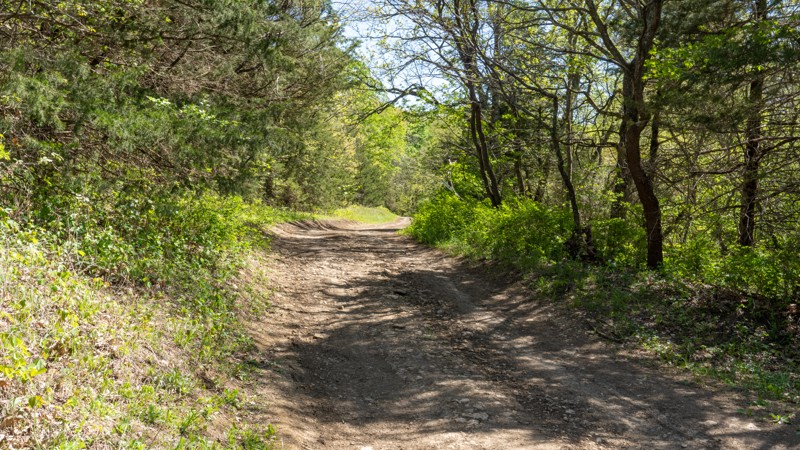 Wagon Trail - Kansas Rocks Recreation Park Trail Review Photo