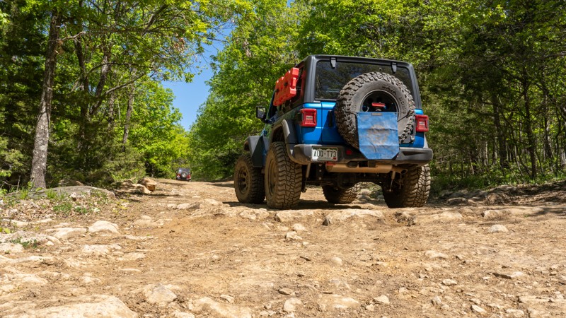 Wagon Trail - Kansas Rocks Recreation Park Trail Review Photo