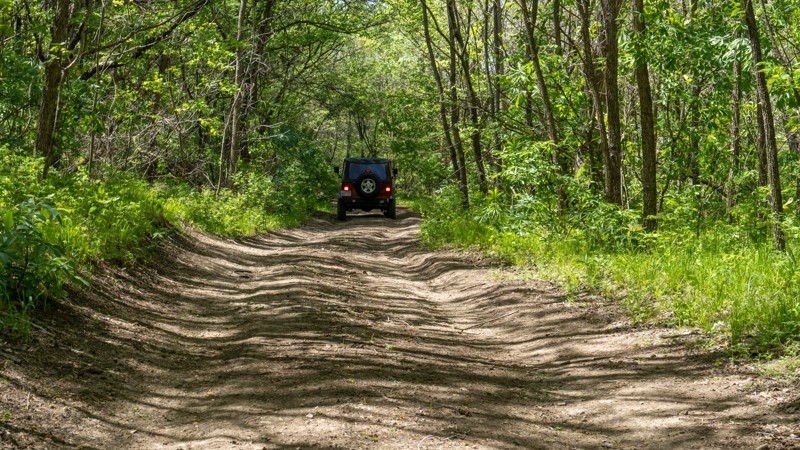 Buckeye Boonies - Kansas Rocks Recreation Park Trail Review Photo