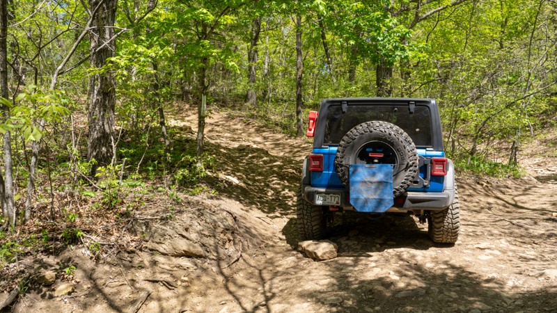 Starkys Bomb - Kansas Rocks Recreation Park Trail Review Photo