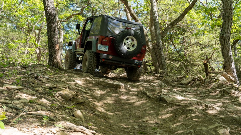Ho Hummer - Kansas Rocks Recreation Park Trail Review Photo