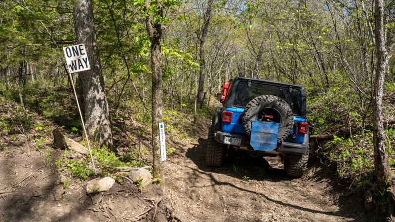 Bear Tracks - Kansas Rocks Recreation Park Trail Review Photo