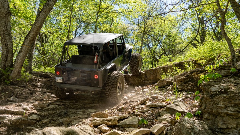 2 Late Nate - Kansas Rocks Recreation Park Trail Review Photo