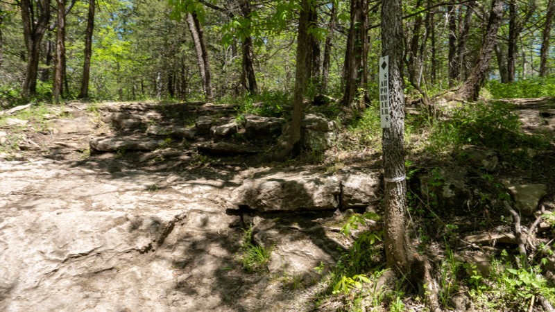 April Showers - Kansas Rocks Recreation Park Trail Review Photo