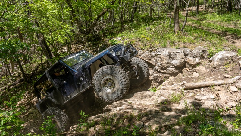 Shredder - Kansas Rocks Recreation Park Trail Review Photo