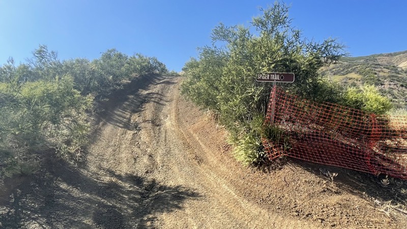 California: Frank Raines OHV: Spider Trail Hero Photo
