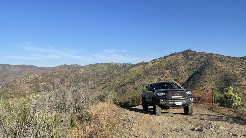 California: Frank Raines OHV: Tip Over Trail Hero Photo