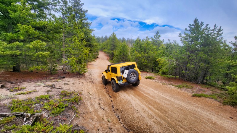 Colorado: Plum Creek Road Hero Photo