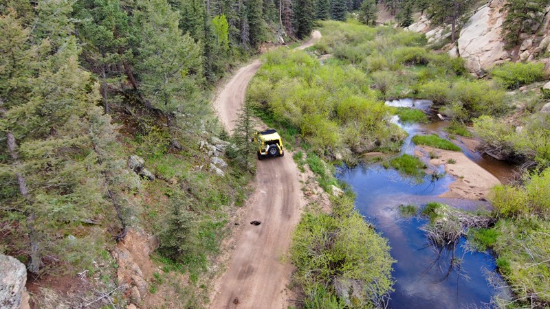 Colorado: Rideout Road Hero Photo