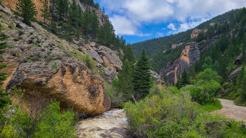 Wyoming: Crazy Woman Canyon Road Hero Photo