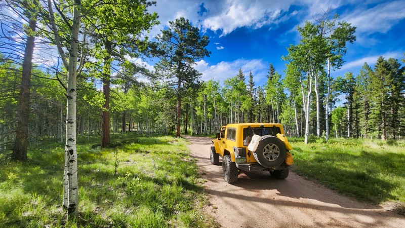 Colorado: Crazy Gulch Road Hero Photo