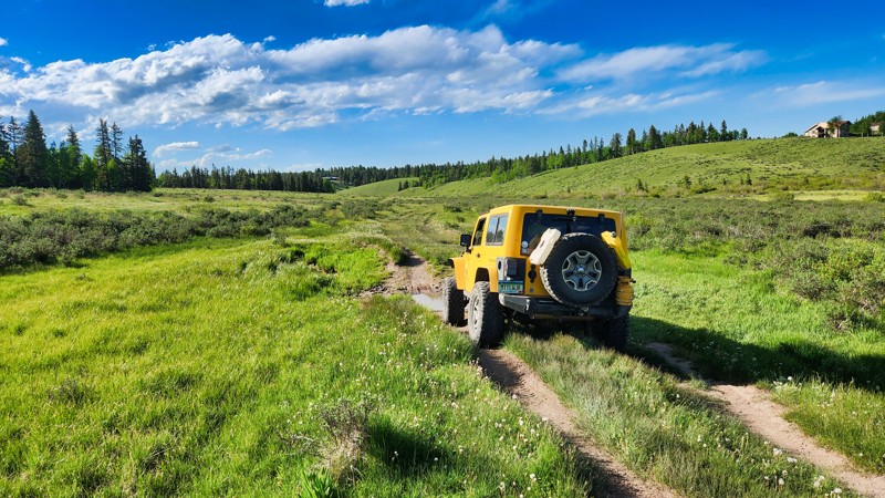 Colorado: Grazing Road Hero Photo