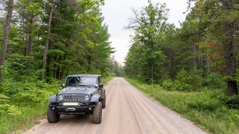 Michigan: Pine River Road Hero Photo