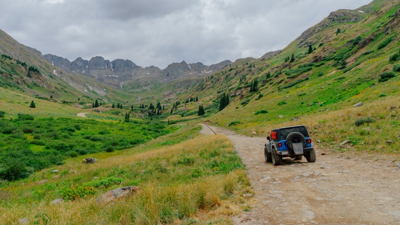 Colorado: American Basin Road Hero Photo