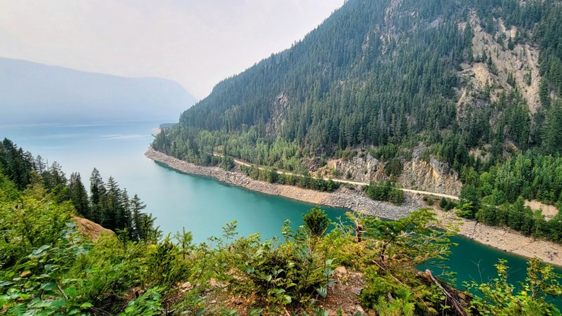 British Columbia: Canoe East Forest Service Road Hero Photo