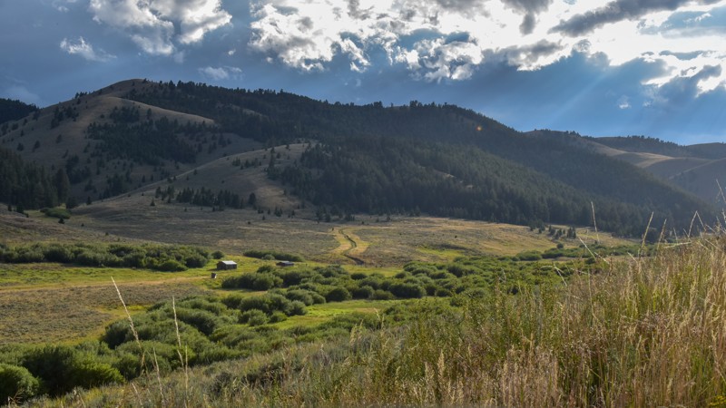 Idaho: Bannack Pass Road Hero Photo
