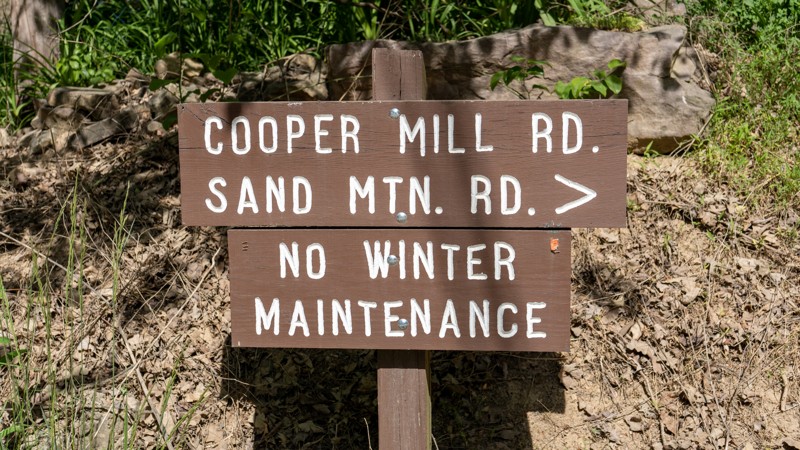 Cooper Mill Road Trail Review Photo