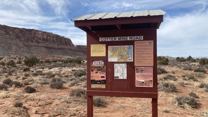 Utah: Cotter Mine Road Hero Photo