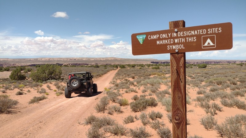 Utah: D1190 D1195 Designated Camping Hero Photo