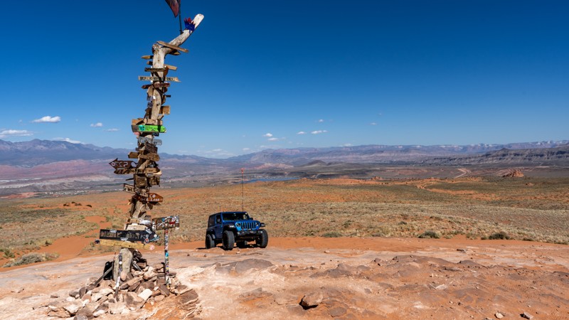 Utah: Water Tank Road Hero Photo