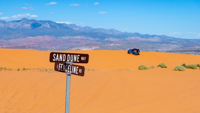 Utah: Sand Dune Way Hero Photo