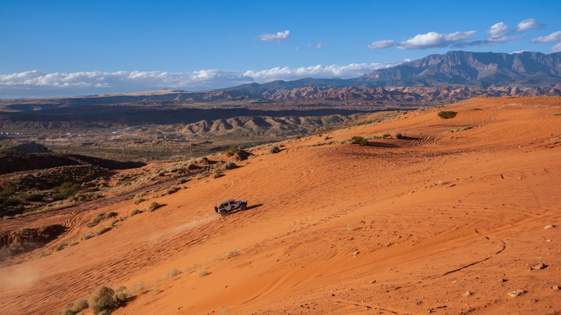 Utah: Lower Dune Road Hero Photo