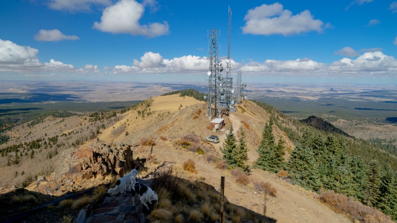 New Mexico: La Mosca Peak Look Out Hero Photo