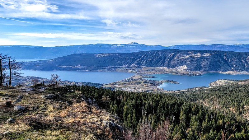 British Columbia: Oyama Lake Road Hero Photo