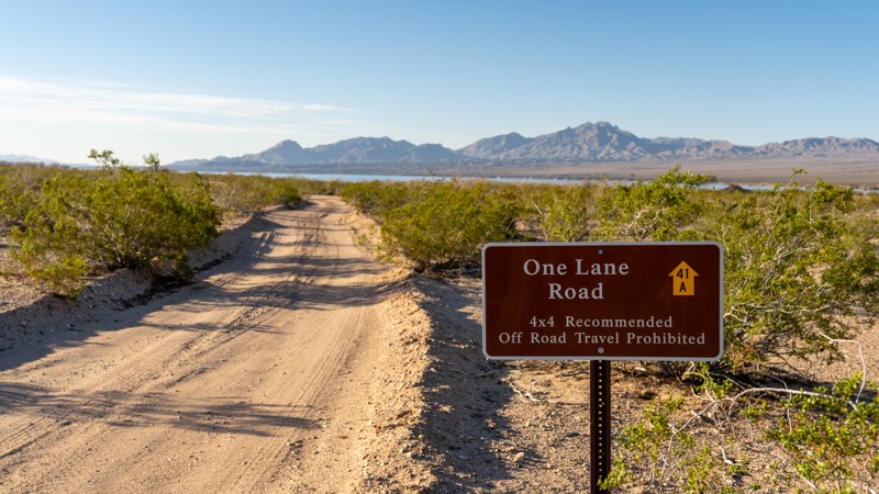 Arizona: One Lane Road Hero Photo