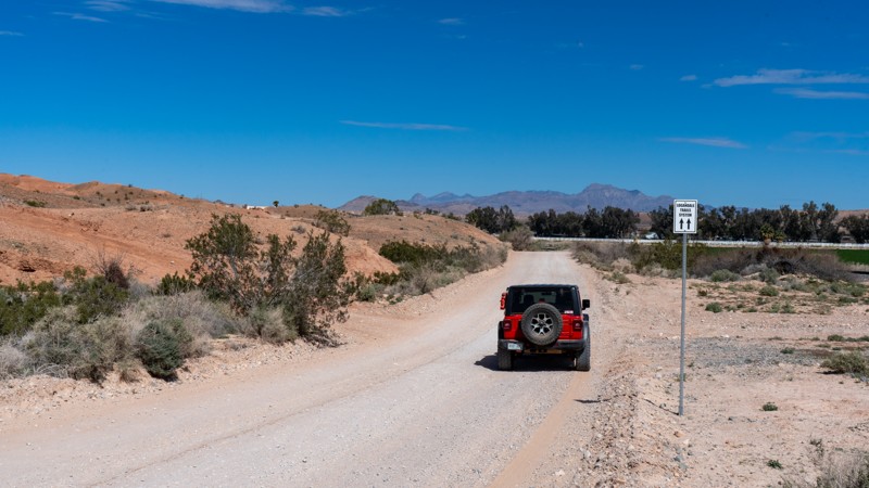 Nevada: Railroad Frontage Road Hero Photo