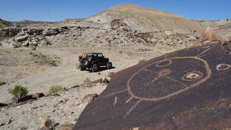 Utah: Grassy Creek Petroglyphs Hero Photo