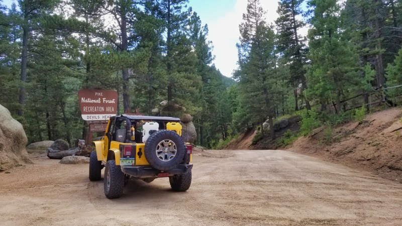 Colorado: Devils Head Trailhead and Campground Road Hero Photo