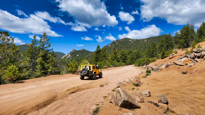 Colorado: St. Petes Shooting Range Road Hero Photo