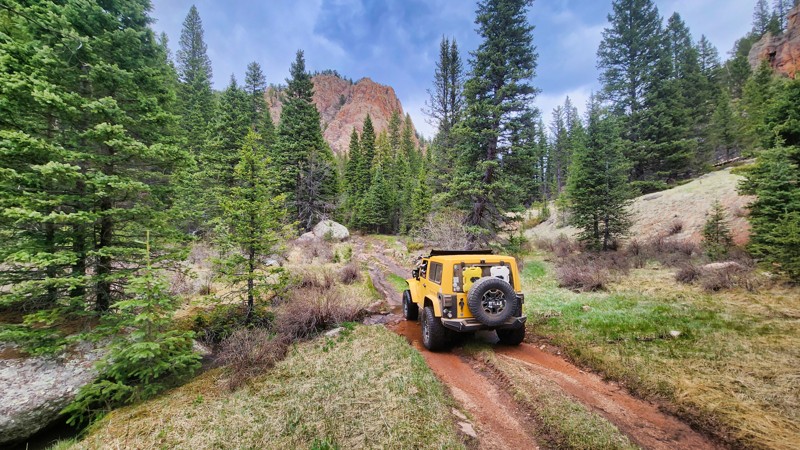 Colorado: Gould Creek Road Hero Photo