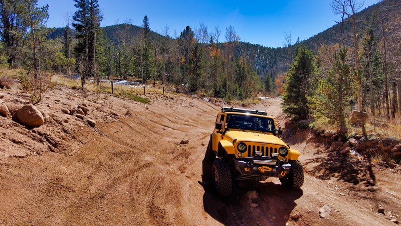 Colorado: Short Cut Road Hero Photo