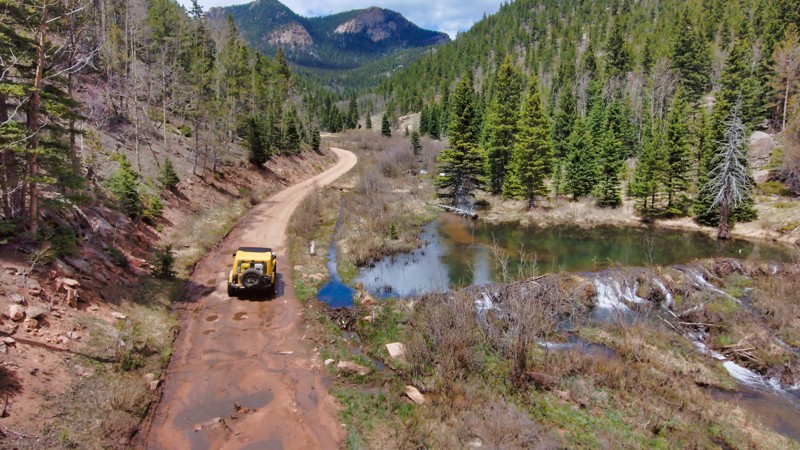 Colorado: East Beaver Road Hero Photo