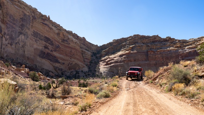 Utah: Crack Canyon Camp Spur Hero Photo
