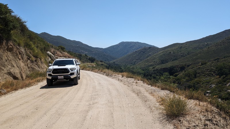 California: Black Canyon Road Hero Photo