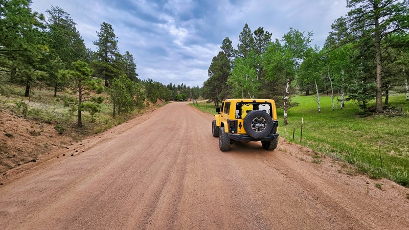 Colorado: Spruce Road Hero Photo